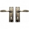 6" Topaz Steel Handles Black Nickle Plated
