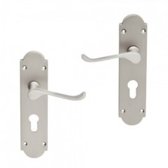 Door Handle, Victorian Gable Plate
