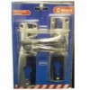 Lockset Brass Plated Handle & Brass Profile Cylinder