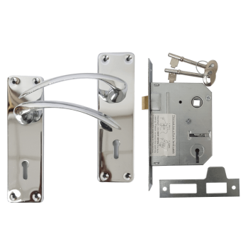 Emerald Handle & 2 Lever Sabs Lockset