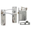 Emerald Handle & 2 Lever Sabs Lockset