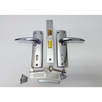 3 Lever Economy Sabs Mortise Lockset