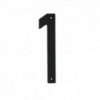 Black Plastic Number 200mm - Nr 1