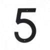 Black Plastic Number 200mm - Nr 5