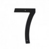 Black Plastic Number 200mm - Nr 7