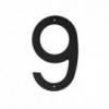Black Plastic Number 200mm - Nr 9