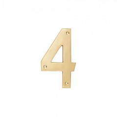 Brass Number 152mm - Nr 4,
