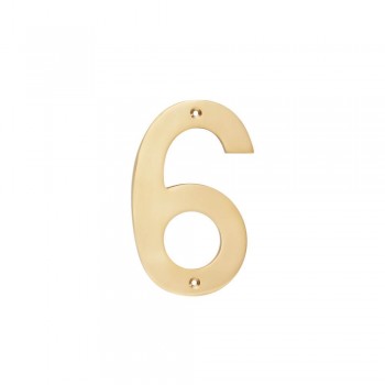 Brass Number 152mm - Nr 6,