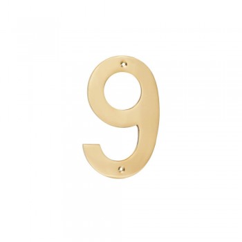 Brass Number 152mm - Nr 9,