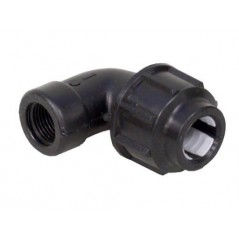 Hdpe Elbow Female 20mmx3/4" Splashworks