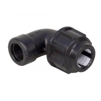 Hdpe Elbow Female 25mmx3/4" Splashworks