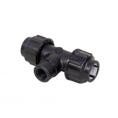 Hdpe Tee Female 20mmx3/4" Splashworks