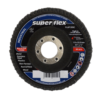 Industrial Flap Disc 115 X 22mm Grid 60