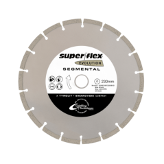 Superflex Evolution Segmented Diamond Blade 230mm X 2.6mm