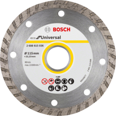 Bosch Turbo Eco Diamond Disc 115mm X 22.23