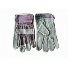 Gloves Chrome Leather 50mm Candy Stripe