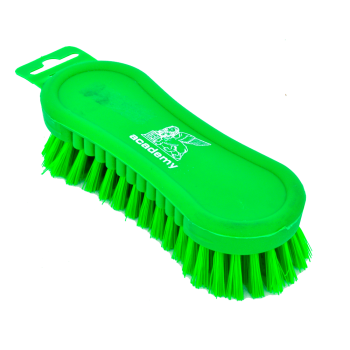 Scrub Brush Chubby Plastic Handle V/col