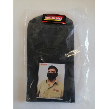 Face Mask Black Single Ply