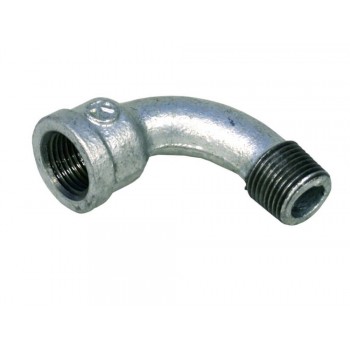 Galvanised Bend 90 Deg M&f 15mm