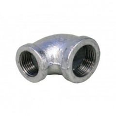 Galvanised Red Elbow 22mm X 15mm