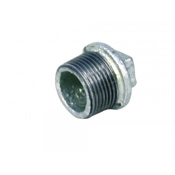 Galvanised Plug 15mmx2