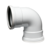 Soil & Vent Bend 110mm X 90 Deg Plain Sabs