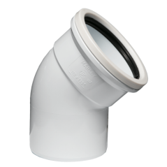 Soil & Vent Bend 110mm X 45deg Plain Sabs