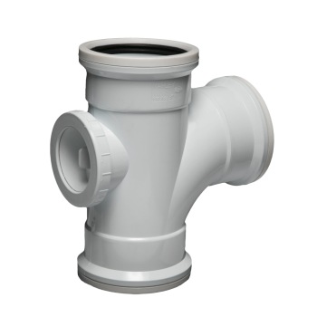 Soil & Vent Junction 110mm X 90 Deg Inspection Hole Sabs