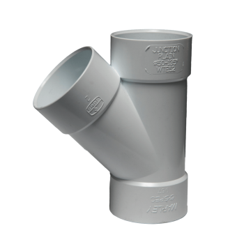 Soil & Vent Junction 50mm X 45 Deg Plain Sabs