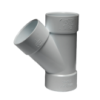 Soil & Vent Junction 50mm X 45 Deg Plain Sabs