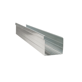 Gutter Galvanised 6000x100x75x0.4mm