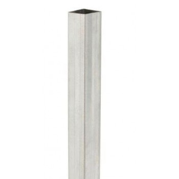 Downpipe Square Galvanised 2700x100x75x04mm
