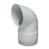 Gutter Shoe Round Pvc