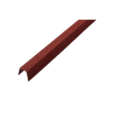Steel Tile Square Ridge Cap Burgundy