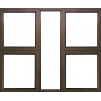 Window Frame Aluminiumin P4tt1815 Bronze