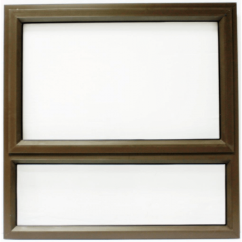 Window Frame Aluminium Pt99 Bronze Clear
