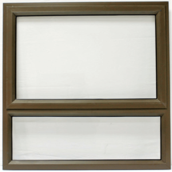 Window Frame Aluminium Pt99 Bronze Clear