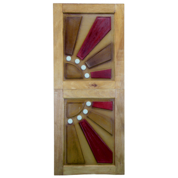 Door Wood Sunrise Stable
