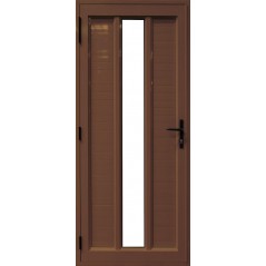 Door Aluminium Hinge 2 Hor/ 1 Ver Glass Brz