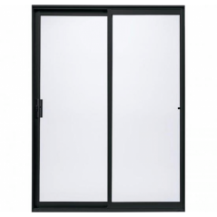 Sliding Door Aluminium Charcoal 1.5m