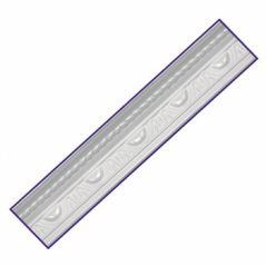 Polystyrene Cornice T-series 2m White Wave, AFRICANO - Cashbuild