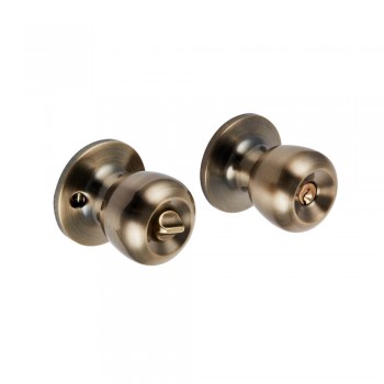 3600 Cylindrical Lockset Brass Plated