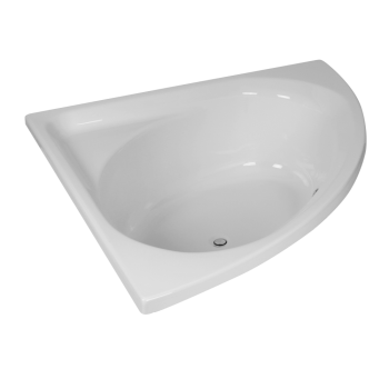 Corner Bath White