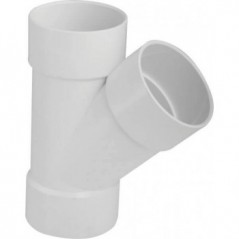 Soil & Vent Junction 40mm 45' Plain