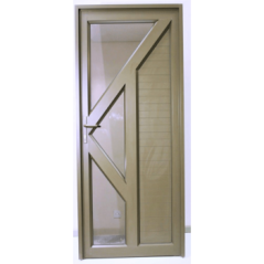 Aluminium Door Bronze 890 X 2090 Elegance