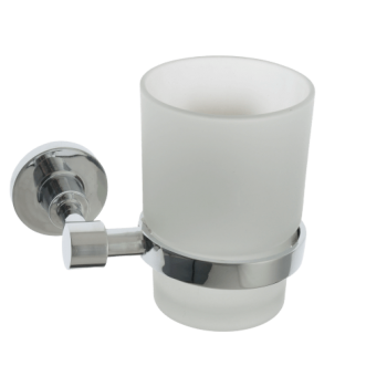 Fusion Toothbrush Tumbler Holder Chrome