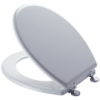 Toilet Seat White Mdf Chrome Plate Hinge