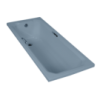 Bath With Handles Blue 1700x400