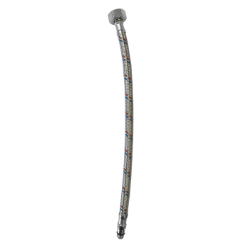 Braided Connector Female 15mm X Male 10mm X 300mm