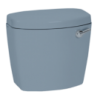 Universal Ceramic Front Flush Cistern Blue